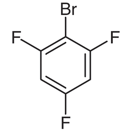 1-Bromo-2,4,6-trifluorobenzene Chemical Structure of 1-Bromo-2,4,6-trifluorobenzene