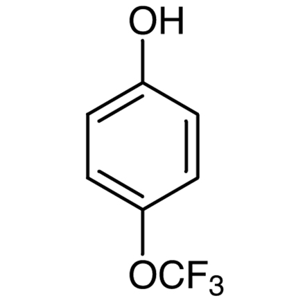 4-(Trifluoromethoxy)phenol Chemical Structure of 4-(Trifluoromethoxy)phenol