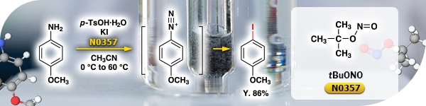 Sandmeyer Reaction Using tBuONO Sandmeyer Reaction Using tBuONO