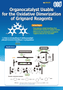 Organocatalyst Usable in the Oxidative Dimerization of Grignard Reagents
