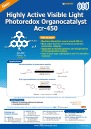 Highly Active Visible Light Photoredox Organocatalyst: Acr-450