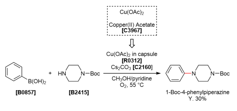 TCI Practical Example: Chan-Lam-Evans Coupling Using Capsule Reagent