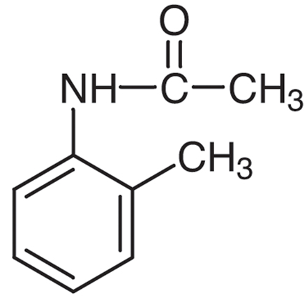 o-Acetotoluidine Chemical Structure of o-Acetotoluidine