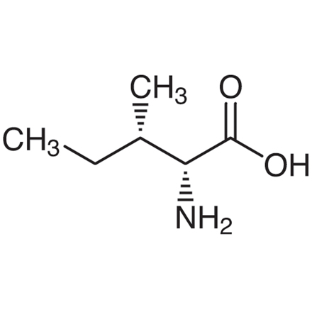 D-Alloisoleucine Chemical Structure of D-Alloisoleucine