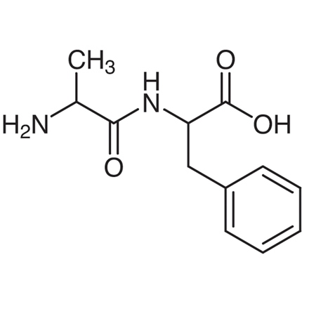 DL-Alanyl-DL-phenylalanine Chemical Structure of DL-Alanyl-DL-phenylalanine