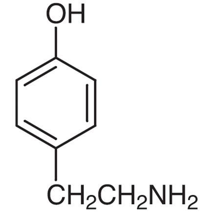 Tyramine Chemical Structure of Tyramine