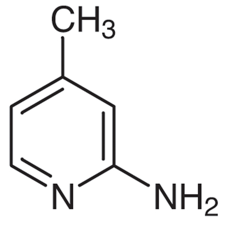 2-Amino-4-methylpyridine Chemical Structure of 2-Amino-4-methylpyridine