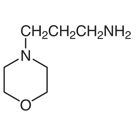 N-(3-Aminopropyl)morpholine Chemical Structure of N-(3-Aminopropyl)morpholine