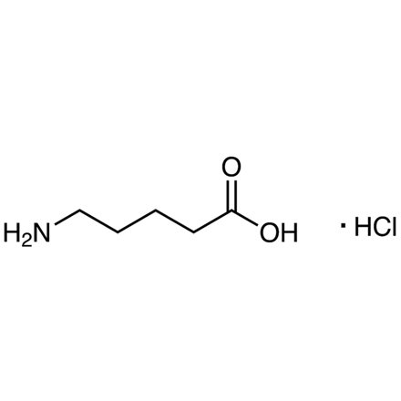5-Aminovaleric Acid Hydrochloride (Low water content) Chemical Structure of 5-Aminovaleric Acid Hydrochloride (Low water content)