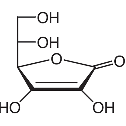 L-Ascorbic Acid Chemical Structure of L-Ascorbic Acid