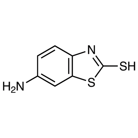 6-Amino-2-mercaptobenzothiazole Chemical Structure of 6-Amino-2-mercaptobenzothiazole