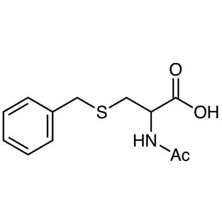 N-Acetyl-S-benzyl-DL-cysteine Chemical Structure of N-Acetyl-S-benzyl-DL-cysteine