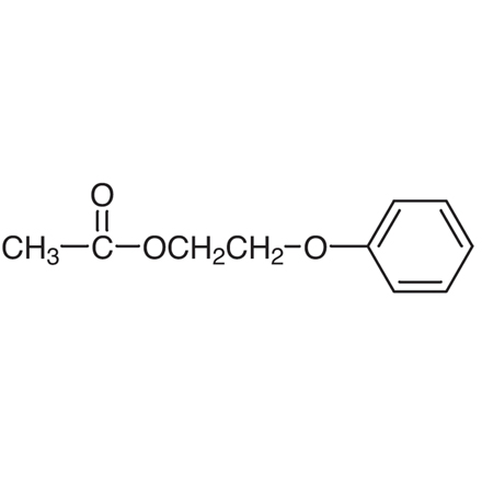 2-Phenoxyethyl Acetate Chemical Structure of 2-Phenoxyethyl Acetate