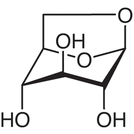 1,6-Anhydro-beta-D-glucose Chemical Structure of 1,6-Anhydro-beta-D-glucose