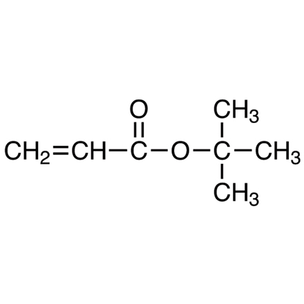 tert-Butyl Acrylate (stabilized with MEHQ) Chemical Structure of tert-Butyl Acrylate (stabilized with MEHQ)