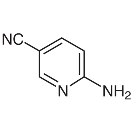 2-Amino-5-cyanopyridine Chemical Structure of 2-Amino-5-cyanopyridine