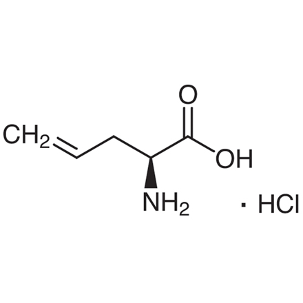 L-2-Allylglycine Hydrochloride Chemical Structure of L-2-Allylglycine Hydrochloride