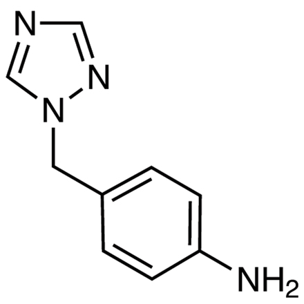 4-(1,2,4-Triazol-1-ylmethyl)aniline Chemical Structure of 4-(1,2,4-Triazol-1-ylmethyl)aniline
