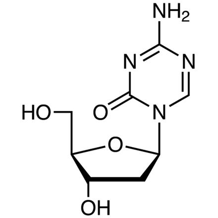 5-Aza-2'-deoxycytidine Chemical Structure of 5-Aza-2'-deoxycytidine