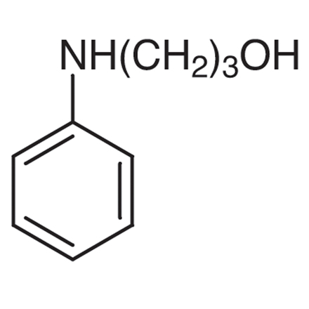 3-Anilino-1-propanol Chemical Structure of 3-Anilino-1-propanol