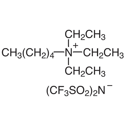 Amyltriethylammonium Bis(trifluoromethanesulfonyl)imide Chemical Structure of Amyltriethylammonium Bis(trifluoromethanesulfonyl)imide