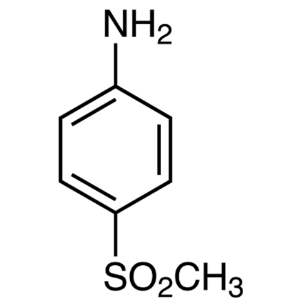 4-(Methylsulfonyl)aniline Chemical Structure of 4-(Methylsulfonyl)aniline