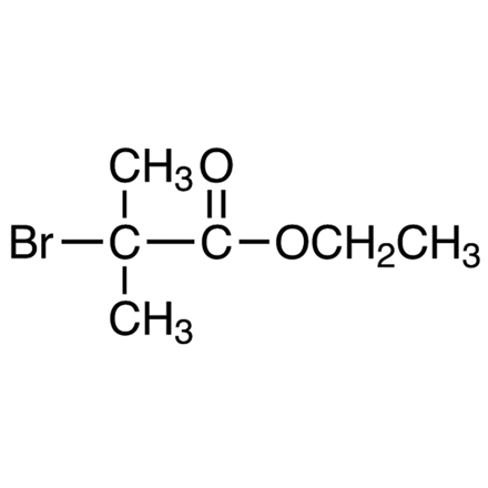 Ethyl 2-Bromoisobutyrate Chemical Structure of Ethyl 2-Bromoisobutyrate