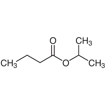 Isopropyl Butyrate Chemical Structure of Isopropyl Butyrate