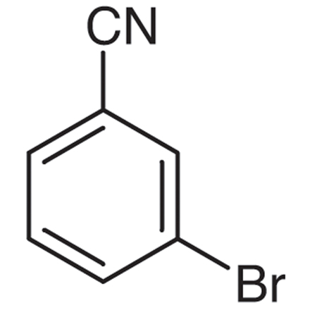 3-Bromobenzonitrile Chemical Structure of 3-Bromobenzonitrile