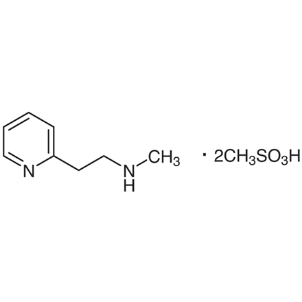 Betahistine Methanesulfonate Chemical Structure of Betahistine Methanesulfonate