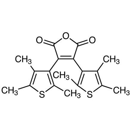 2,3-Bis(2,4,5-trimethyl-3-thienyl)maleic Anhydride Chemical Structure of 2,3-Bis(2,4,5-trimethyl-3-thienyl)maleic Anhydride