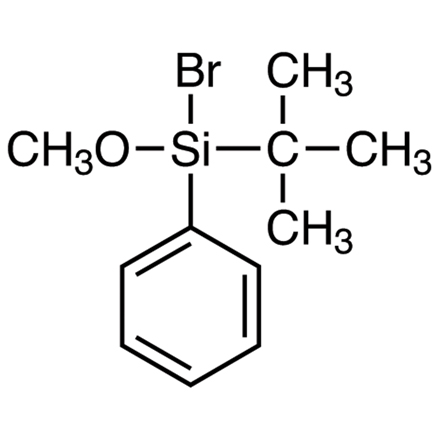 tert-Butylmethoxyphenylsilyl Bromide Chemical Structure of tert-Butylmethoxyphenylsilyl Bromide