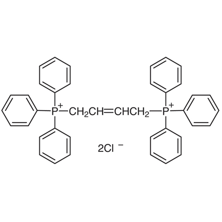 trans-2-Butene-1,4-bis(triphenylphosphonium Chloride) Chemical Structure of trans-2-Butene-1,4-bis(triphenylphosphonium Chloride)