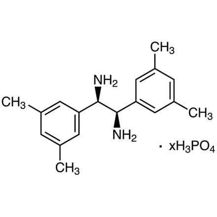 (1R,2R)-1,2-Bis(3,5-dimethylphenyl)-1,2-ethylenediamine Phosphate Chemical Structure of (1R,2R)-1,2-Bis(3,5-dimethylphenyl)-1,2-ethylenediamine Phosphate