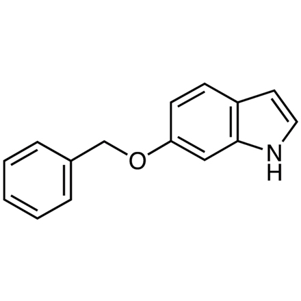 6-Benzyloxyindole Chemical Structure of 6-Benzyloxyindole
