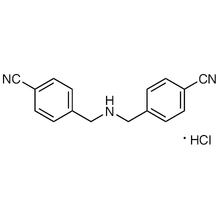 Bis(4-cyanobenzyl)amine Hydrochloride Chemical Structure of Bis(4-cyanobenzyl)amine Hydrochloride