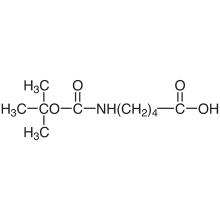 N-(tert-Butoxycarbonyl)-5-aminovaleric Acid Chemical Structure of N-(tert-Butoxycarbonyl)-5-aminovaleric Acid