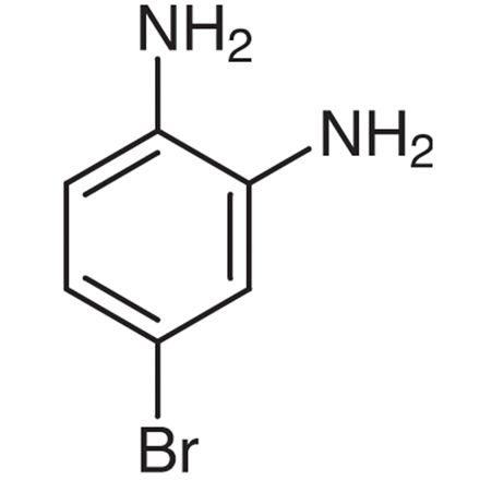 4-Bromo-1,2-phenylenediamine Chemical Structure of 4-Bromo-1,2-phenylenediamine