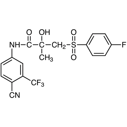 Bicalutamide Chemical Structure of Bicalutamide