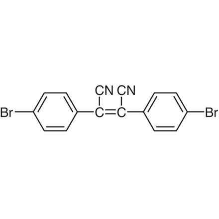 2,3-Bis(4-bromophenyl)-2-butenedinitrile Chemical Structure of 2,3-Bis(4-bromophenyl)-2-butenedinitrile