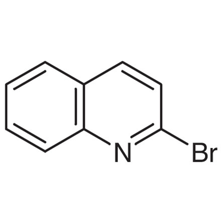 2-Bromoquinoline Chemical Structure of 2-Bromoquinoline