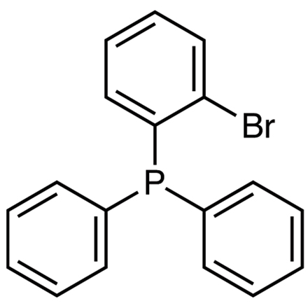 (2-Bromophenyl)diphenylphosphine Chemical Structure of (2-Bromophenyl)diphenylphosphine