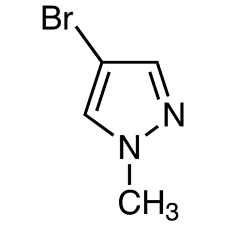 4-Bromo-1-methylpyrazole Chemical Structure of 4-Bromo-1-methylpyrazole