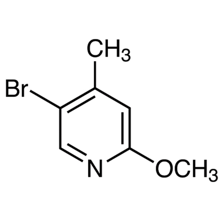 5-Bromo-2-methoxy-4-methylpyridine Chemical Structure of 5-Bromo-2-methoxy-4-methylpyridine