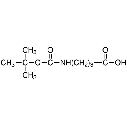 N-(tert-Butoxycarbonyl)-4-aminobutyric Acid Chemical Structure of N-(tert-Butoxycarbonyl)-4-aminobutyric Acid
