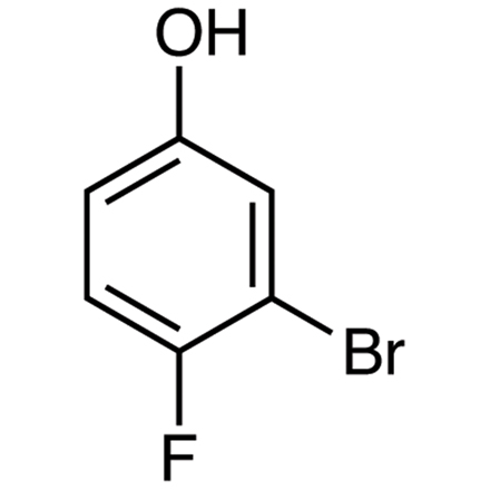 3-Bromo-4-fluorophenol Chemical Structure of 3-Bromo-4-fluorophenol