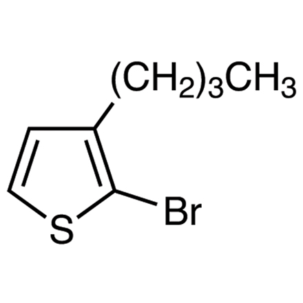 2-Bromo-3-butylthiophene Chemical Structure of 2-Bromo-3-butylthiophene