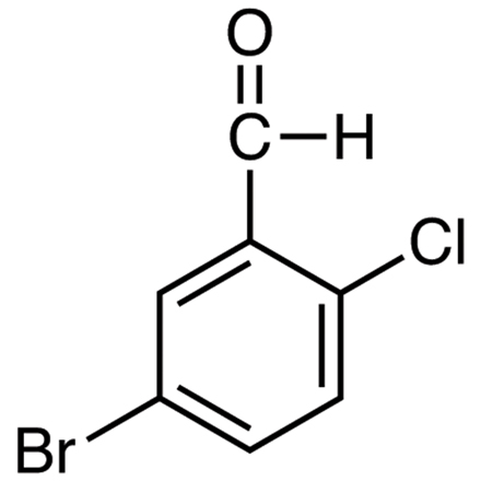 5-Bromo-2-chlorobenzaldehyde Chemical Structure of 5-Bromo-2-chlorobenzaldehyde