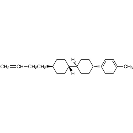 trans,trans-4'-(3-Butenyl)-4-(p-tolyl)bicyclohexyl Chemical Structure of trans,trans-4'-(3-Butenyl)-4-(p-tolyl)bicyclohexyl