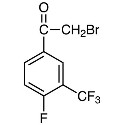 2-Bromo-4'-fluoro-3'-(trifluoromethyl)acetophenone No-Image
